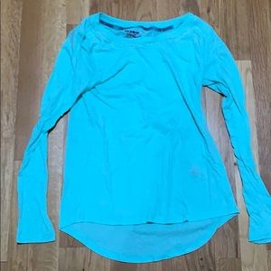 Joe boxer teal long sleeve T